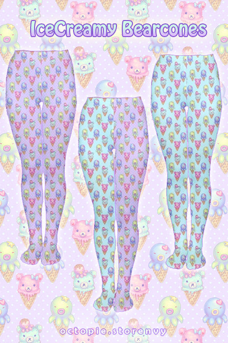 IceCreamy Bearcones Tights