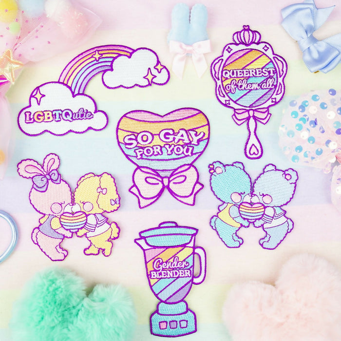 Iron-On Patch: So Gay For You