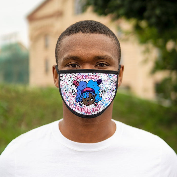 JawBreakers Mixed-Fabric Face Mask - Lolita Collective