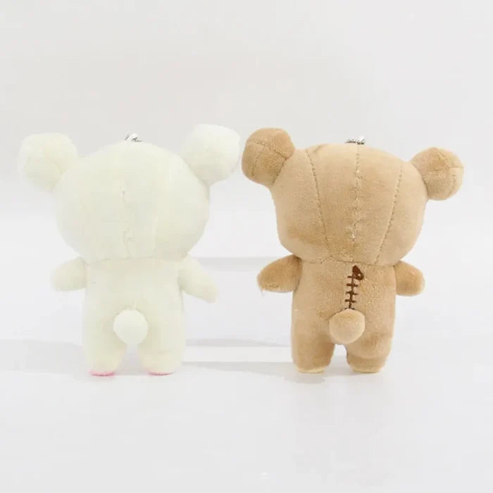 Kawaii Rilakkuma Plush Bear Keychain