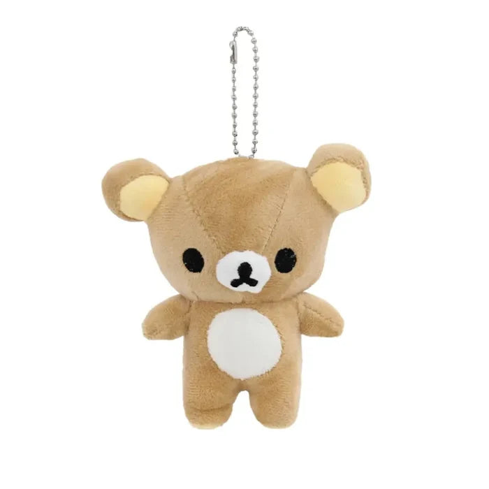 Kawaii Rilakkuma Plush Bear Keychain