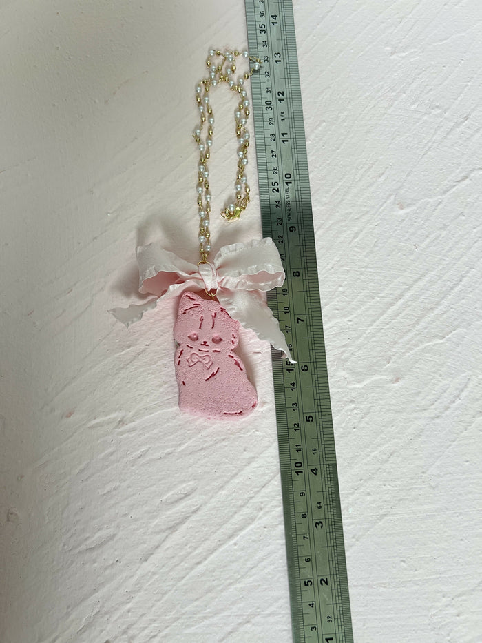 Kitten Cookie Necklace