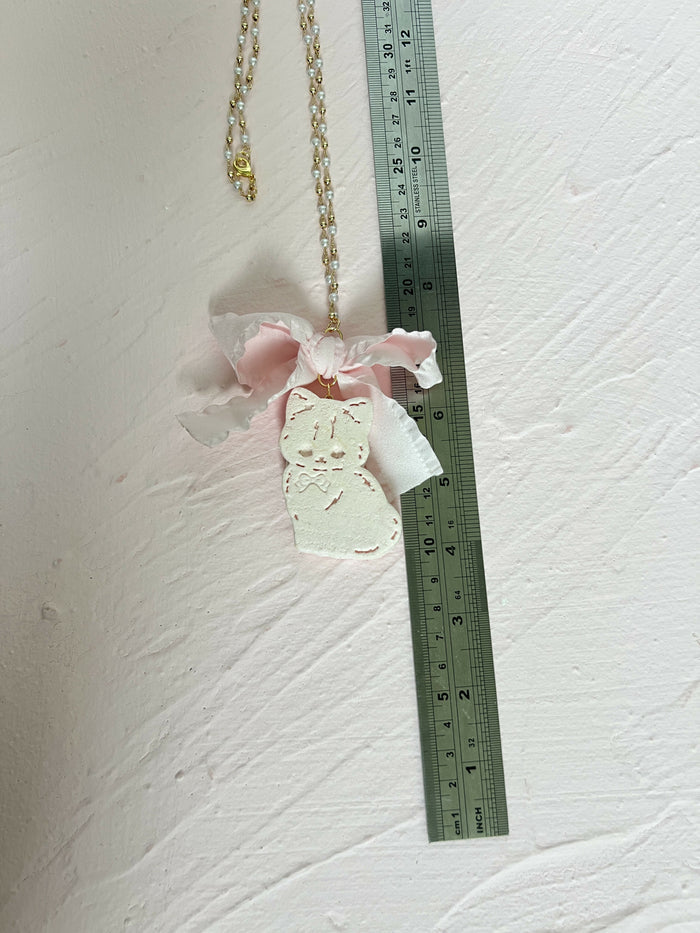Kitten Cookie Necklace