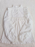 Lace Collar Cotton Long Sleeve Blouse