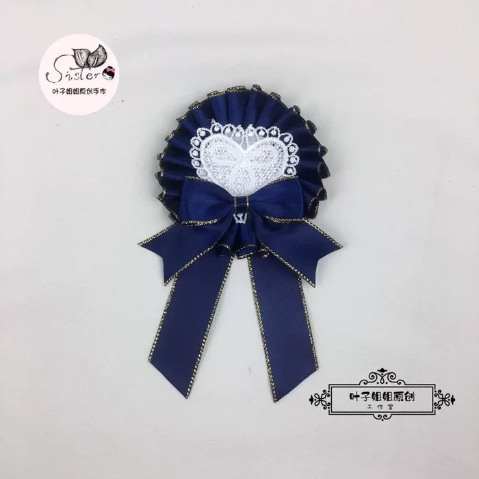 Lace Heart Rosette