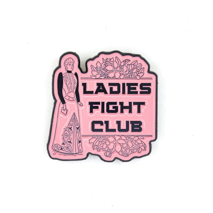 Ladies Fight Club Enamel Pin