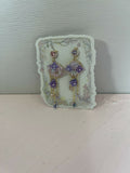 Lavender Jellyfish Earrings