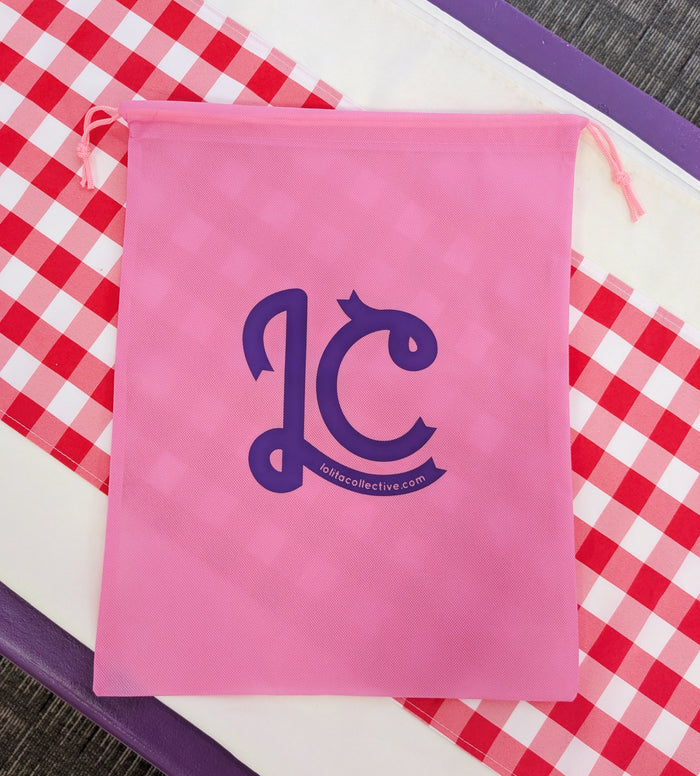 LC Drawstring Travel Petticoat Bag