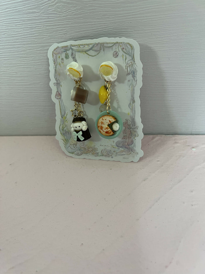 Lemon Canele Earrings