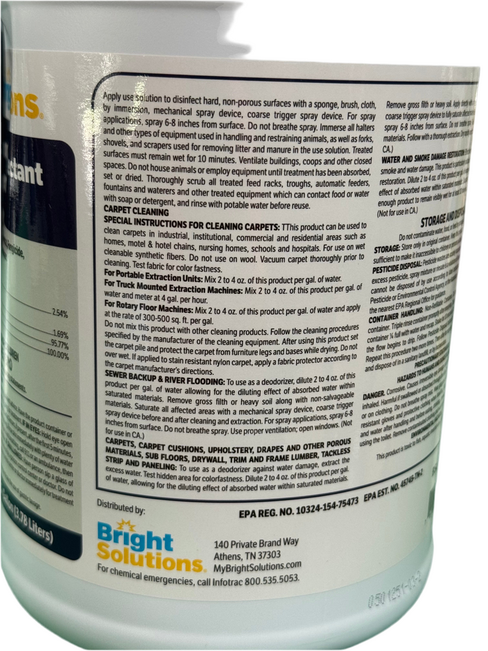 Lemon Zip Disinfectant Gallon