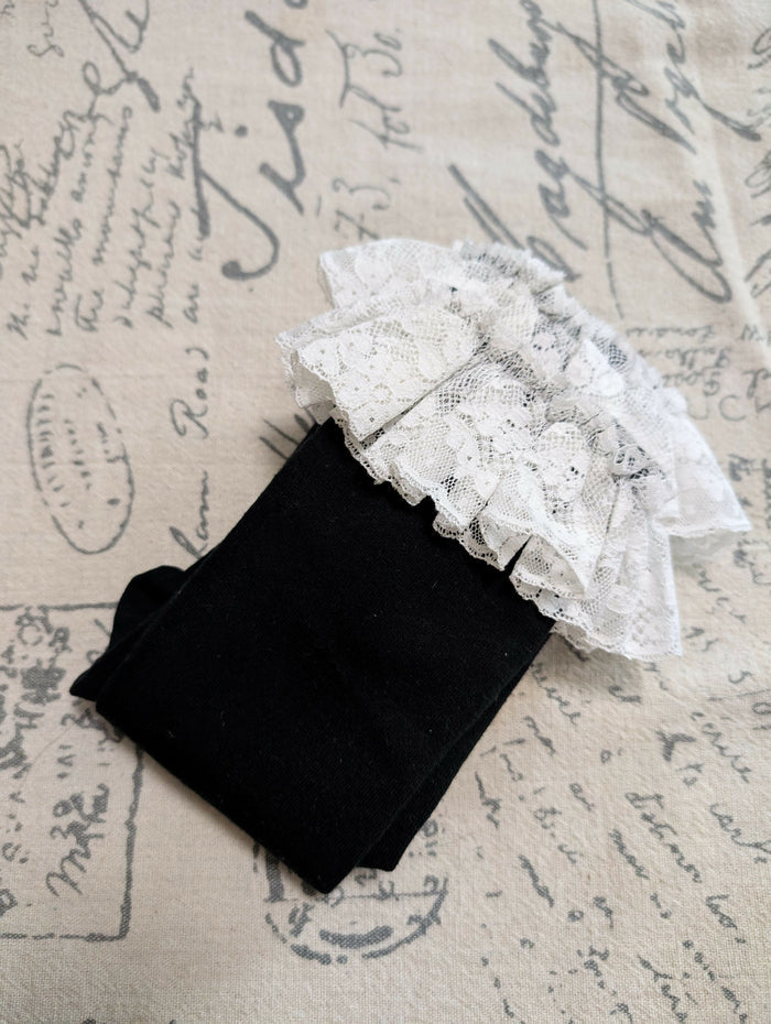 Levers Lace Top Socks
