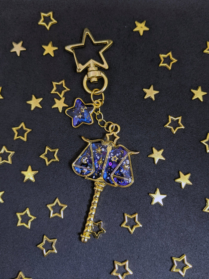 Libra: Celestial Zodiac Key Keychain - Lolita Collective