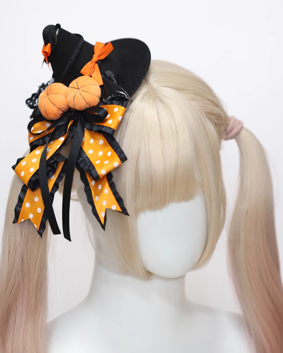 Light-Up Pumpkin Witch Hat