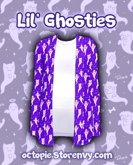 Lil' Ghosties Cardigan