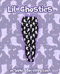 Lil' Ghosties Velvet Leggings