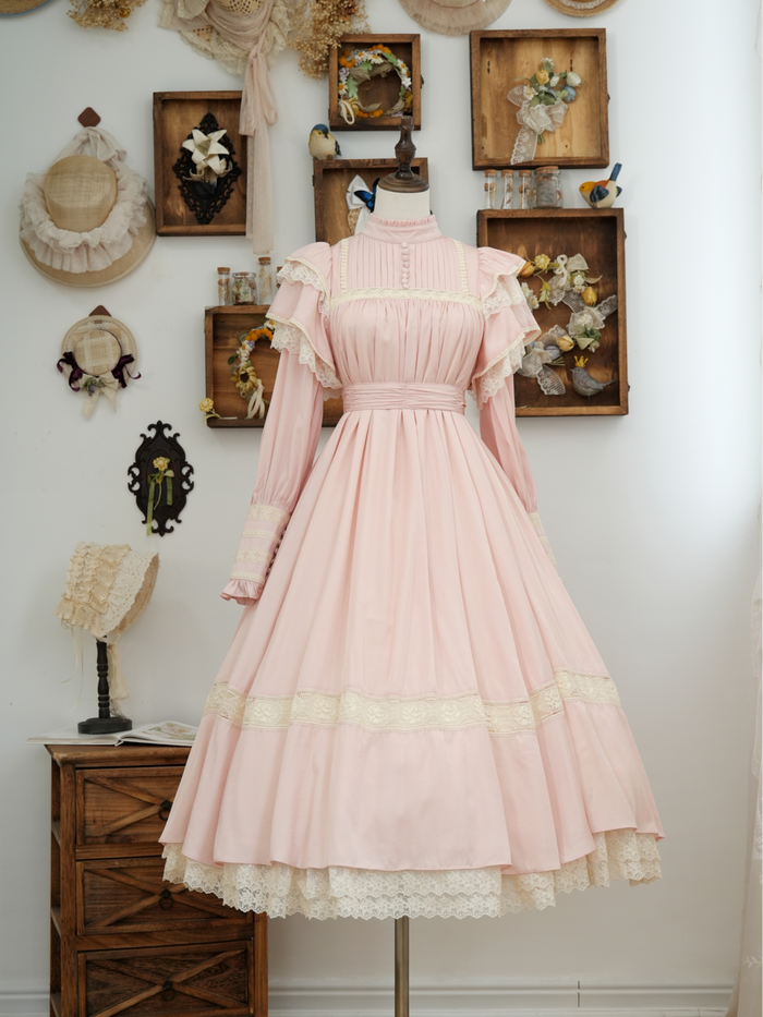 Lillianne Sisters Pastel Color Dress (Long)