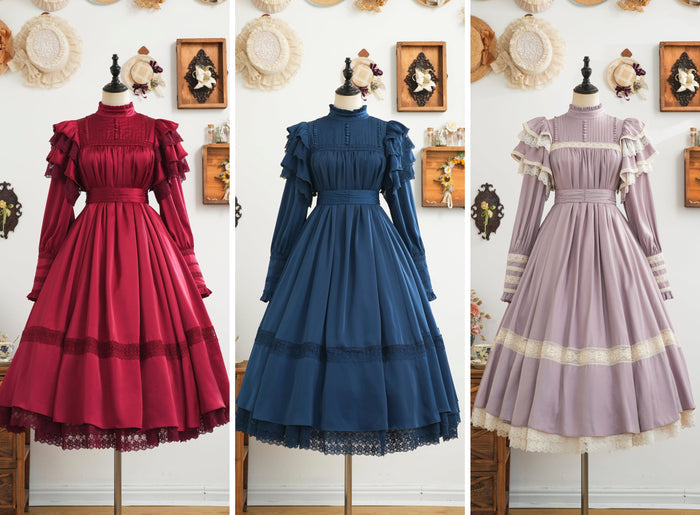 Lillianne Sisters Vivid Color Dress