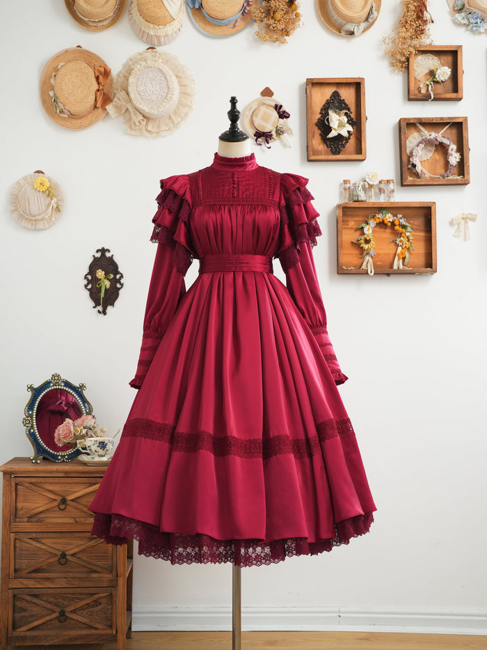 Lillianne Sisters Vivid Color Dress