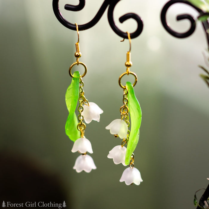 Lily of the Valley Earrings