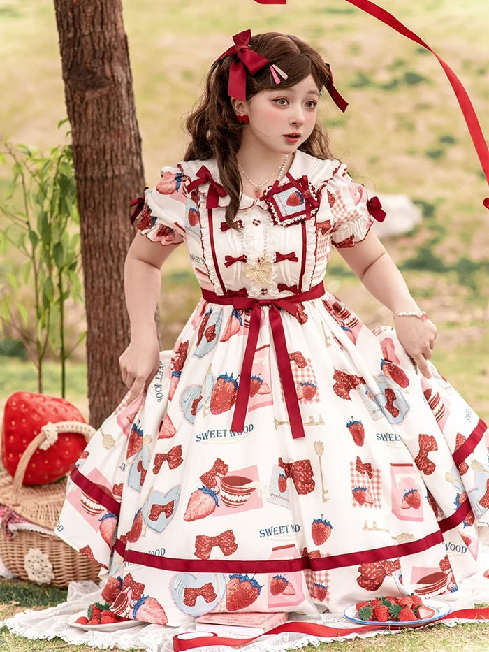 Little Betty Strawberry Dress