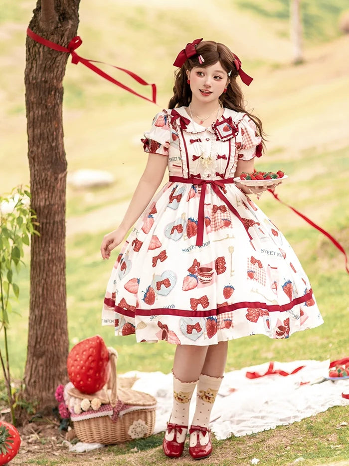 Little Betty Strawberry Dress