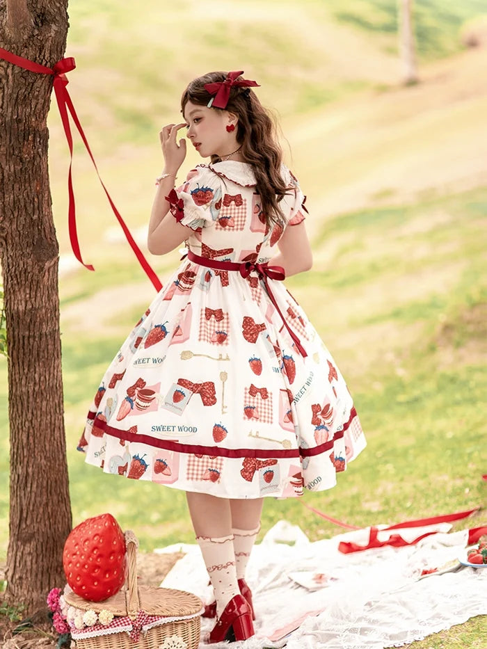 Little Betty Strawberry Dress