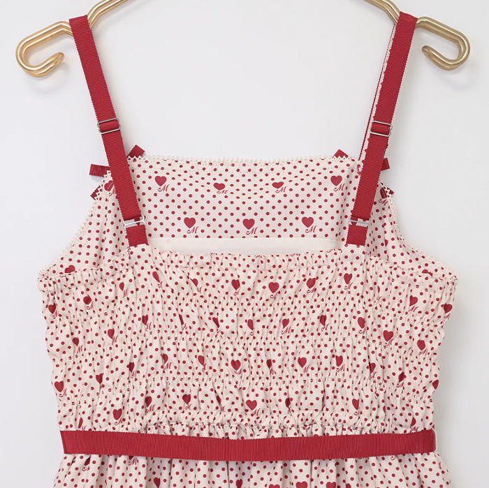 Little Dot Heart Jumperskirt Dress
