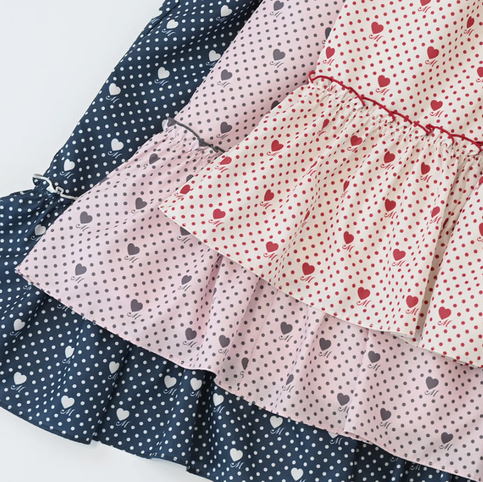 Little Dot Heart Jumperskirt Dress