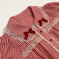 Little Waffle Short Sleeve Blouse
