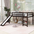 Loft Bed with Slide, Multifunctional Design, Twin (Espresso)(OLD SKU: WF292715AAP)