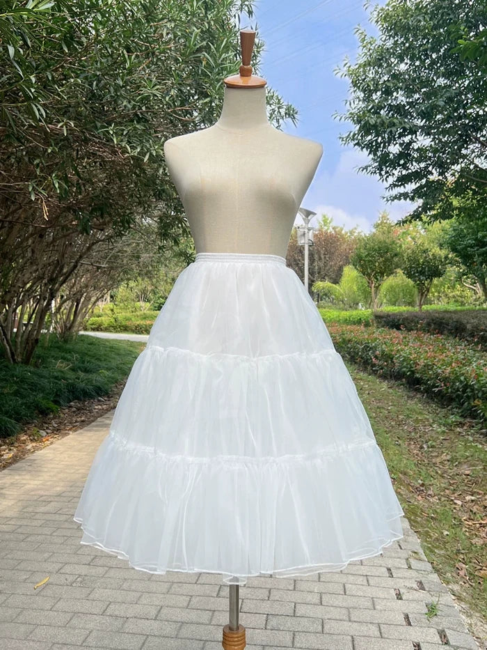 Long Four-Layer Petticoat