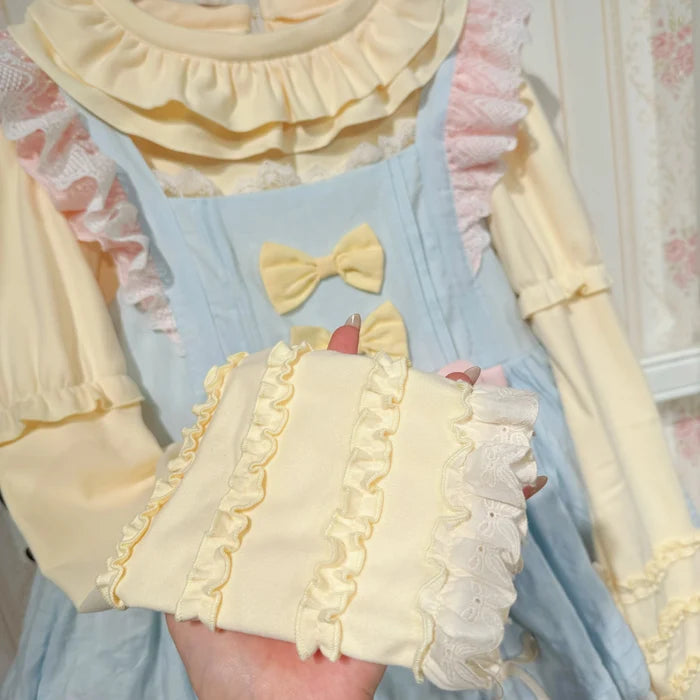 Loose Ruffled Sleeve Blouse