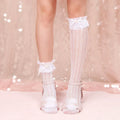 Love Bow Lace Socks
