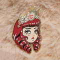 Love You Sadly Enamel Pin