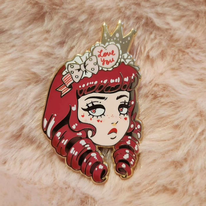 Love You Sadly Enamel Pin