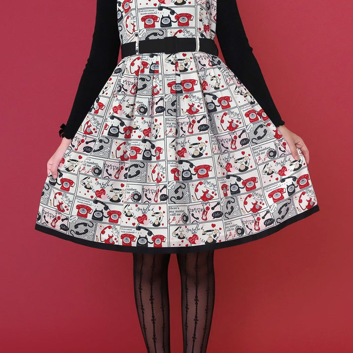 Lovely Call Sleeveless Onepiece Dress