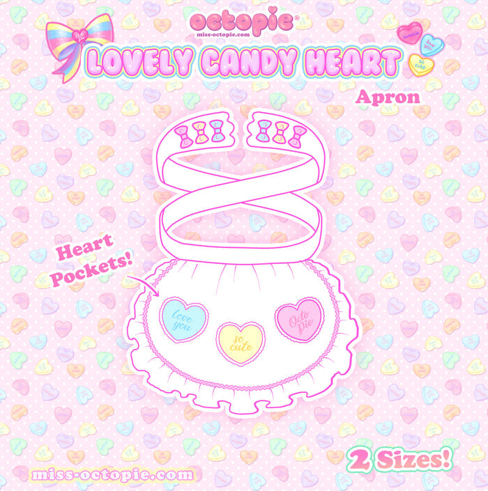 Lovely Candy Heart Apron