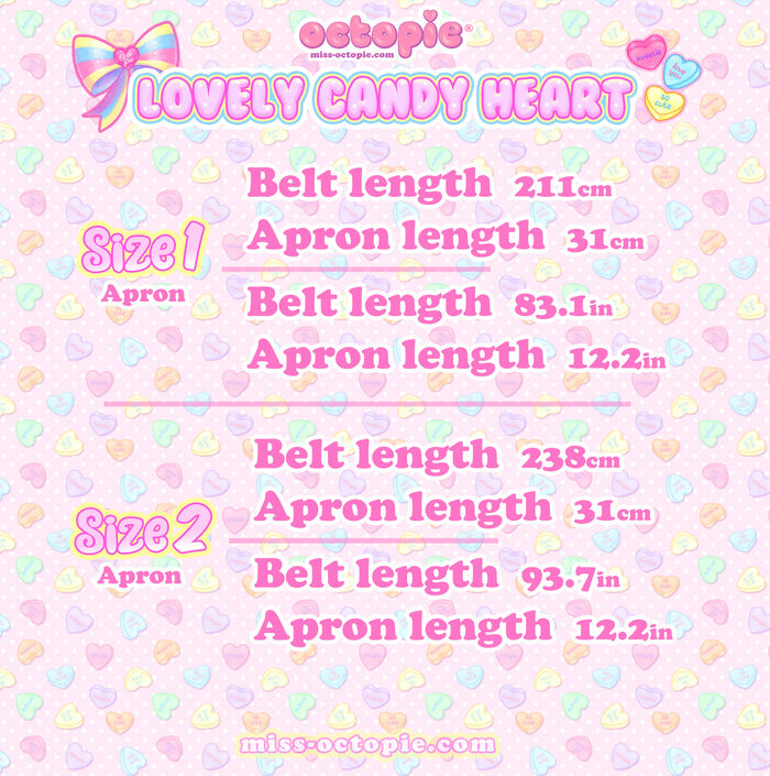 Lovely Candy Heart Apron