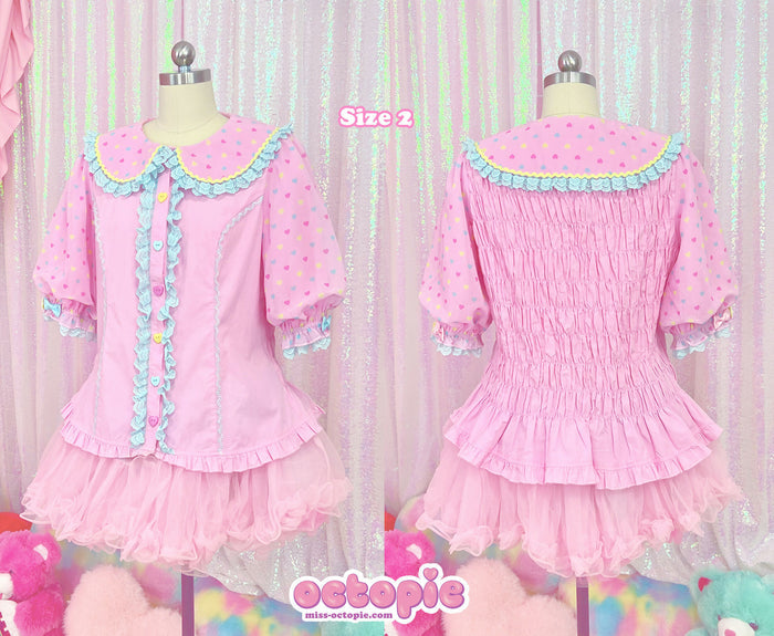 Lovely Candy Heart Blouse