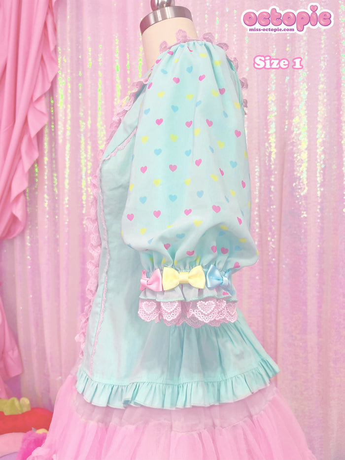 Lovely Candy Heart Blouse