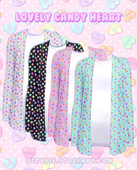 Lovely Candy Heart Cardigan