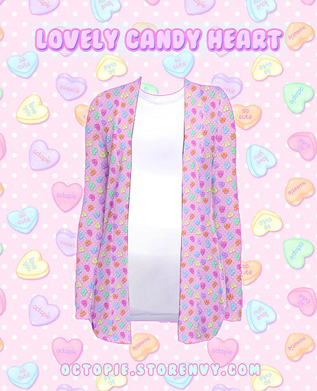 Lovely Candy Heart Cardigan