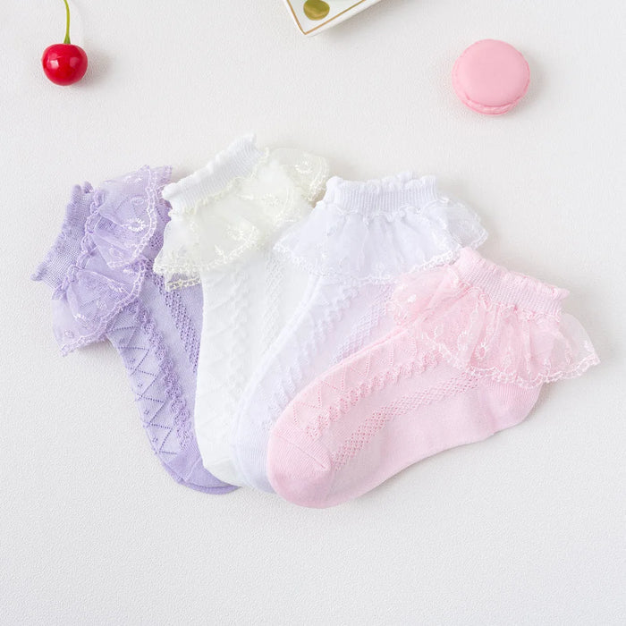 Lovely Lacy Ankle Socks