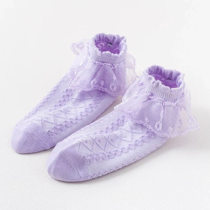 Lovely Lacy Ankle Socks