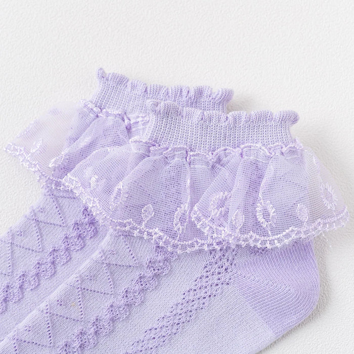 Lovely Lacy Ankle Socks