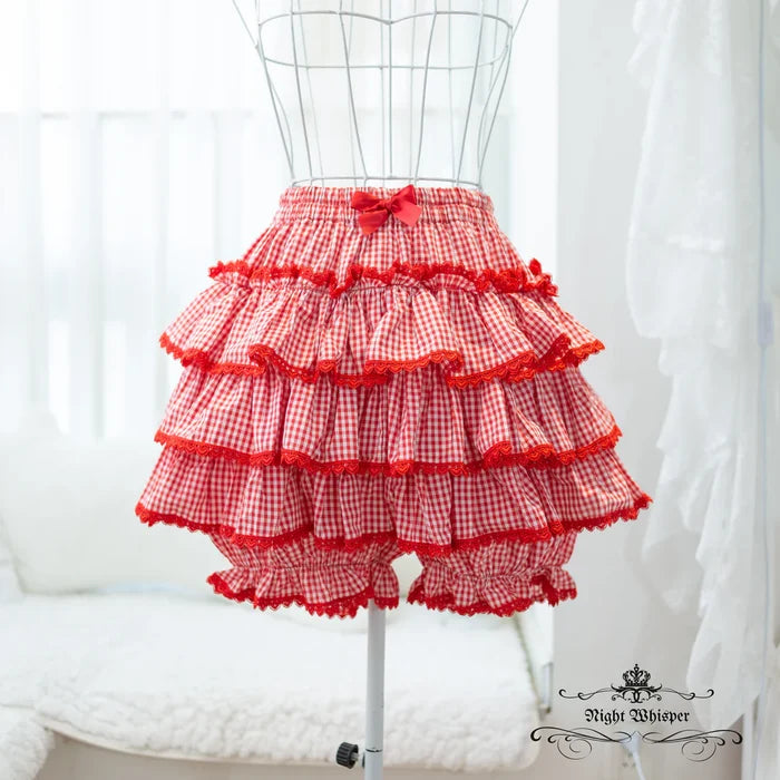Macaron Bloomer in Red