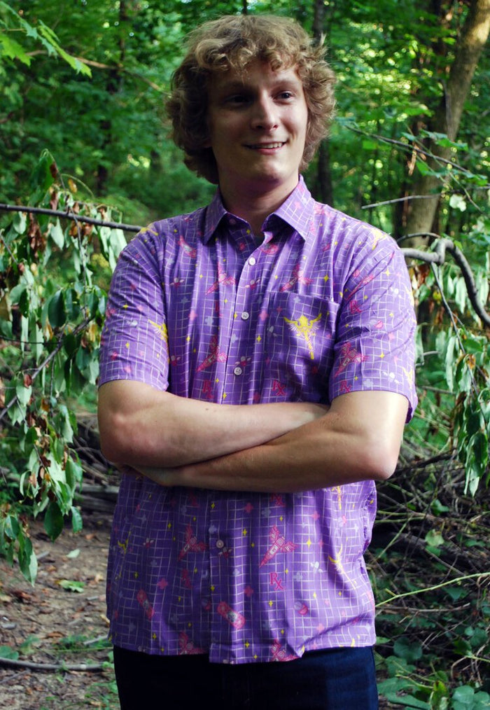 Magical Dad First Aid Rayon Button Ups - Lolita Collective