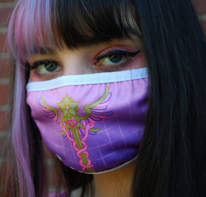 Magical Girl First Aid Kit Face Mask (2 Colors) - Lolita Collective