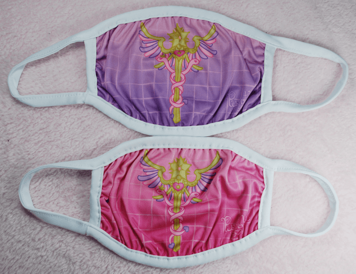Magical Girl First Aid Kit Face Mask (2 Colors) - Lolita Collective