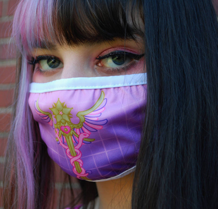 Magical Girl First Aid Kit Face Mask (2 Colors) - Lolita Collective